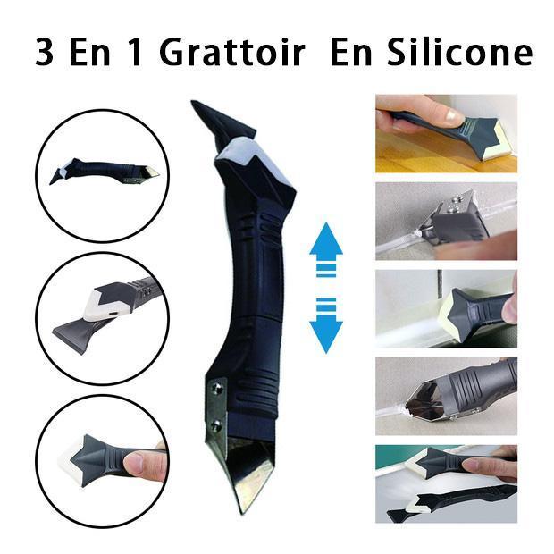 Outil de calfeutrage de joint en silicone 15 pièces, kit d'outils